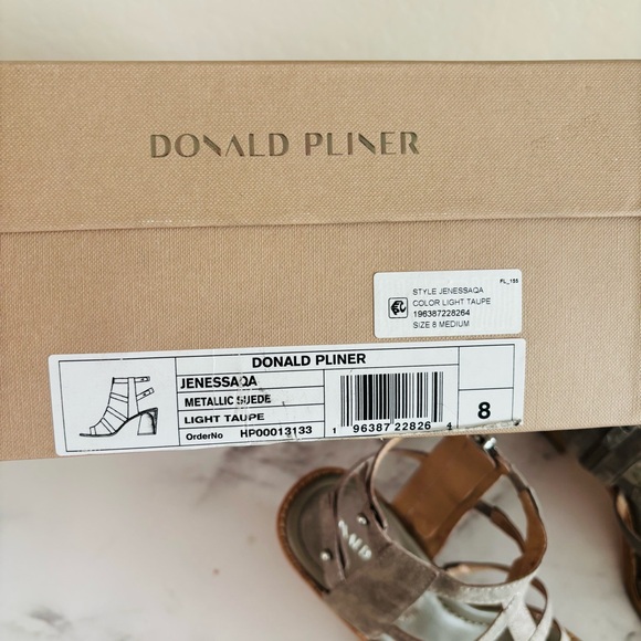 Donald Pliner Women's Janessa Strappy Sandals - Taupe - Picture 7 of 11